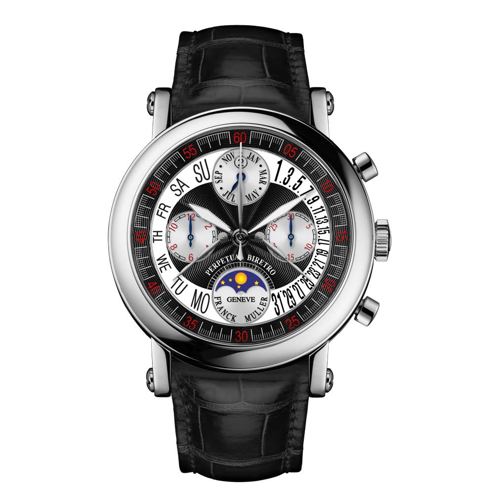 Jubiläumsspiel 150 Jahre AG Müller シリアル入 7000CCQPBWGB Round Perpetual Calendar Classic - Franck Muller USA